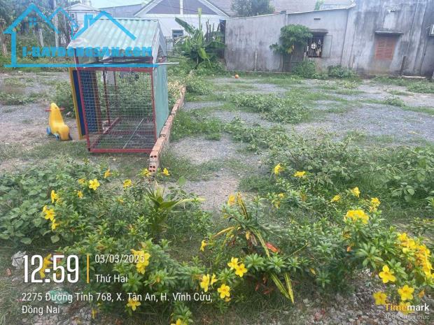 Bán lô đất đường DT 768, xã Tân An, Vĩnh Cửu giá 650triệu - 2