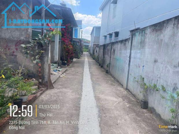 Bán lô đất đường DT 768, xã Tân An, Vĩnh Cửu giá 650triệu - 3