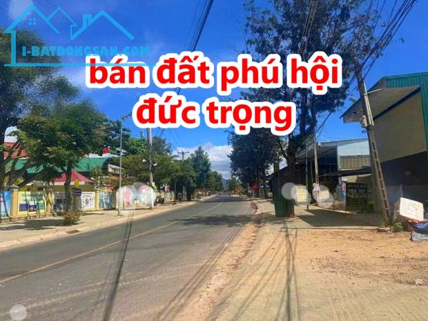 BÁN NHANH 7M NGANG ĐẤT MẶT ĐƯỜNG THỐNG NHẤT XÃ PHÚ HÔI - ĐỨC TRỌNG LÂM ĐỒNG - 2