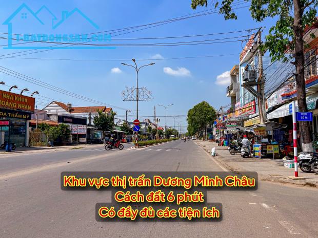 Lô góc 8*23m, thổ cư, gần Hồ Dầu Tiếng, Dương Minh Châu, sổ sẵn chỉ 389tr rẻ đẹp nhất - 1