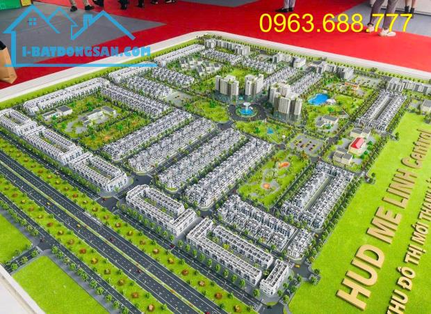Quỹ căn độc quyền HUD Mê Linh,từ 5x triệu/m. Giá đầu tư - 3