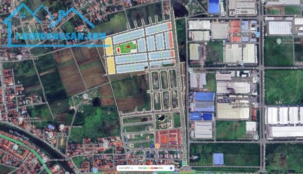 Mở bán đợt 1 - dự án KĐT Hoàng Điệp - Đối diện khu công nghiệp Hòa Mạc
