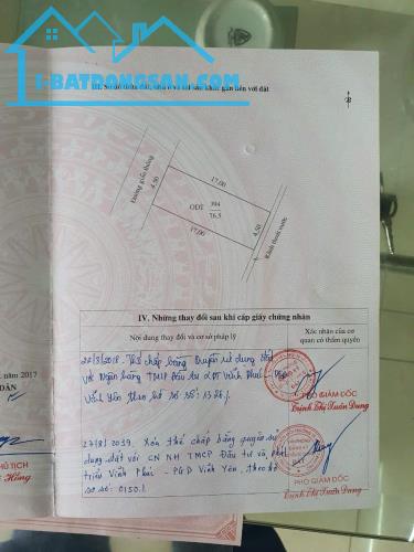 CHÍNH CHỦ CẦN BÁN ĐẤT KHU 7  PHƯỜNG THANH MIẾU THÀNH PHỐ VIỆT TRÌ TỈNH PHÚ THỌ - 2