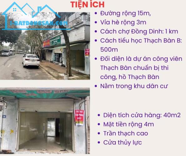 Cho thuê cửa hàng kiot tại Đường Đồng Dinh - Phường Thạch Bàn - Quận Long Biên - Hà Nội - 3