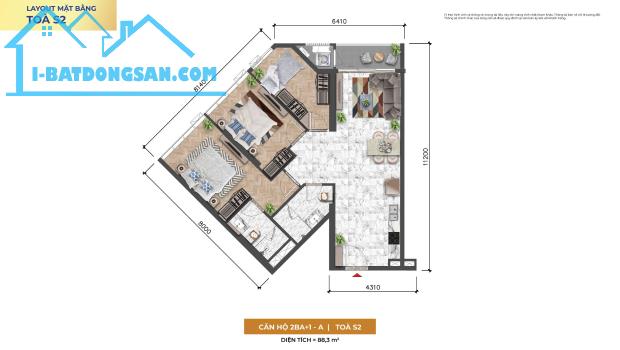 Căn hộ cao cấp Sun Symphony 3PN view biển Đà Nẵng gía chỉ 4 tỷ 7 - 5