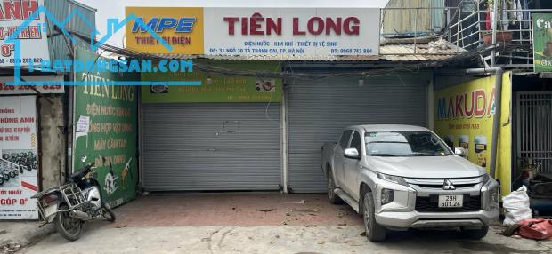 Cho thuê cửa hàng mặt đường ngõ 30 Tả Thanh Oai, Thanh Trì