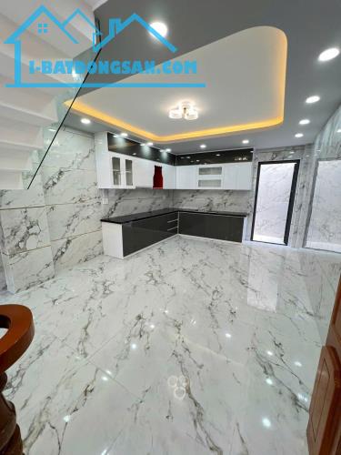 Bán Nhà Hẻm Xe Hơi 7m 1 Trệt 1 Lửng 3 Lầu Gần Chợ Lê Văn Quới - 2