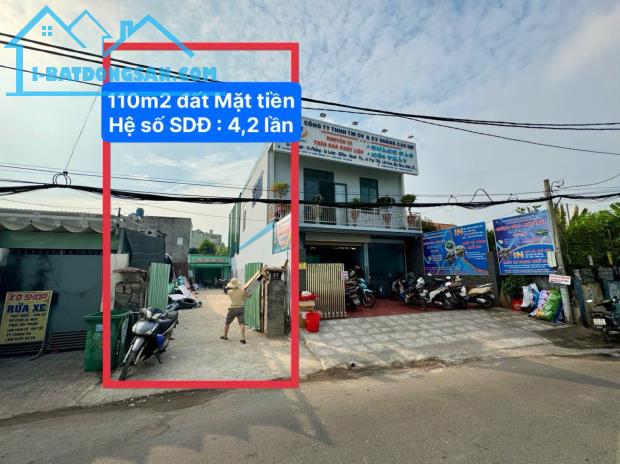 Bán lô đất MT kinh doanh đường Số 14, Linh Đông, dt 110 m² giá 7,4 tỷ