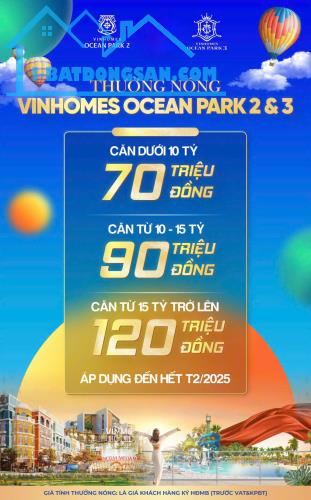 Độc quyền Vịnh Thiên Đường VTD2 vinhomes ocean park 3 - 2