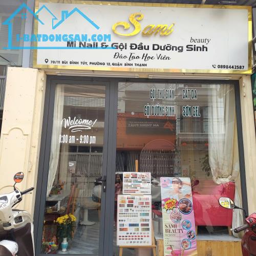 CHÍNH CHỦ CẦN SANG NHƯỢNG TIỆM NAIL Địa chỉ: 70/11 bùi đình tuý, phường 12, quận Bình