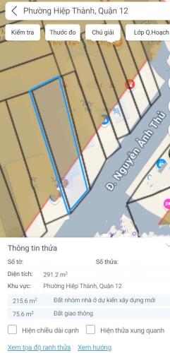 MẶT TIỀN NGON NGUYỄN ẢNH THỦ QUẬN 12, 290m2 (8×34), 24 phòng, shr, chỉ 23.9 tỷ - 1