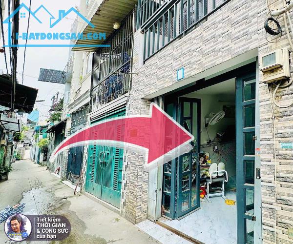 BÁN NHÀ ÂU DƯƠNG LÂN. 30M2. 3MX10M. 2 TẦNG. HẺM 3.5M. TRUNG TÂM PHƯỜNG 2