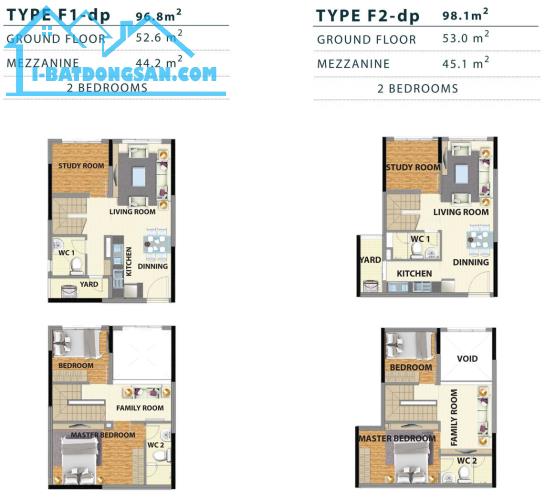 Mua bán căn hộ Penhouse Duplex 262m2  Celadon Tân Phú cạnh Aeon Mall trực tiếp CDT Gamuda - 3