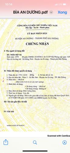 ĐẤT ĐẸP - GIÁ TỐT - Vị Trí Đắc Địa Tại Thôn 5, Xã Bắc Sơn, Huyện An Dương, Hải Phòng - 4