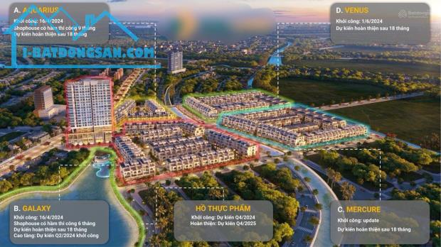 BÁN LÔ SHOPHOUSE CÓ HẦM SIÊU ĐẸP DỰ ÁN VAQUARIUS VĂN GIANG - 2
