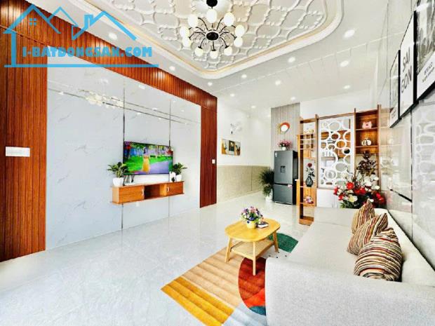 NHÀ XÂY MỚI CHÁT _ Hẻm Xe hơi/Huỳnh Văn Nghệ, Tân Bình. TẶNG TOÀN BỘ NỘI THẤT_Nhỉnh 3 TỶ_ - 1