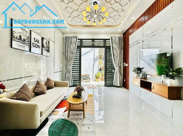NHÀ XÂY MỚI CHÁT _ Hẻm Xe hơi/Huỳnh Văn Nghệ, Tân Bình. TẶNG TOÀN BỘ NỘI THẤT_Nhỉnh 3 TỶ_ - 2