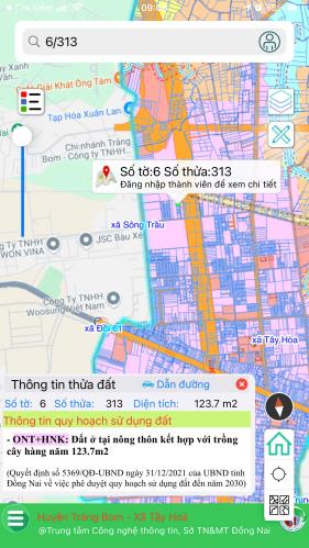 Bán đất trung tâm Tây Hòa, Trảng Bom – 123,7m² (5x24,8m) – Giá chỉ 1,15 tỷ – Sổ riêng thổ - 2