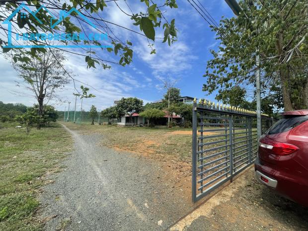 Bán lô gốc MT (1.600m2) full SHR, giá 450 triệu sát KCN, trường chợ, trung tâm sầm uất nhấ