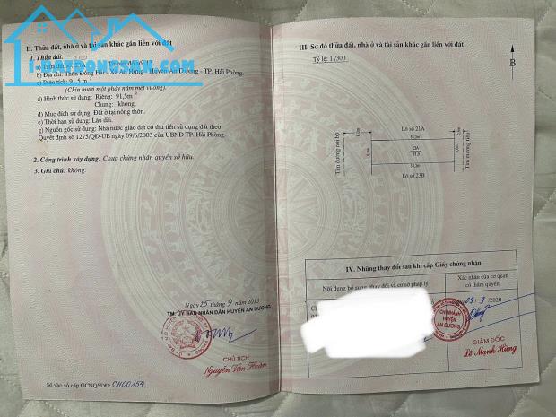Đất 91,5m2 ngang 5m đường 12m gần ngay Himlam An Hồng, An Dương - 3