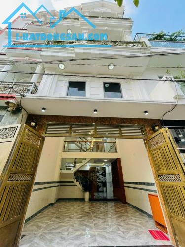 BÁN NHÀ MỚI 3 TẦNG, HẺM XE HƠI 8M, PHAN HUY ÍCH, TÂN BÌNH, 68M, CHỈ 7.5 TỶ TL