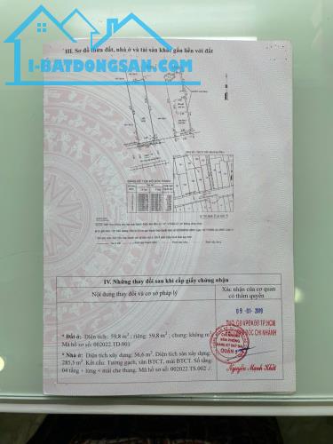 Bán Nhà Hẻm 4.5m Đường Trần Quang Diệu, P.14, Q.3 - 4x17m - 15.5 Tỷ