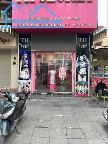 Cho thuê nhà mặt phố KD 3,5 tầng tại Hàm Long, Hoàn Kiếm, HN, 28tr/th; 0948228072