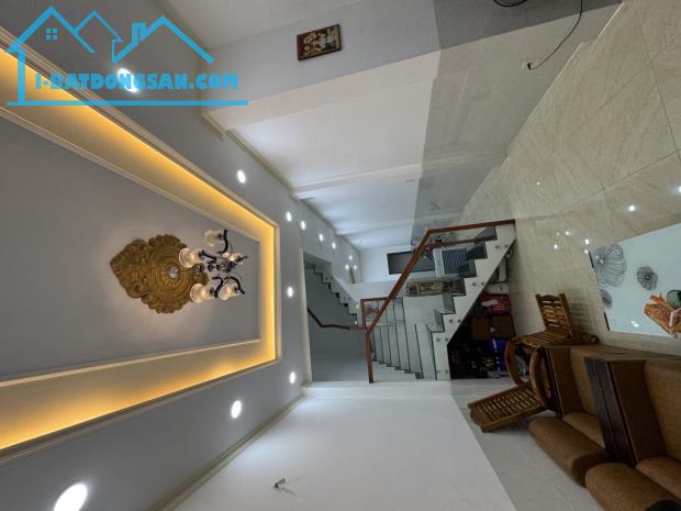 Nhà bán Hậu Giang. phường 11 .quận 6 . Chợ Lớn . DT 3,5x16 x4 tầng nhà mới vào ở ngay - 5