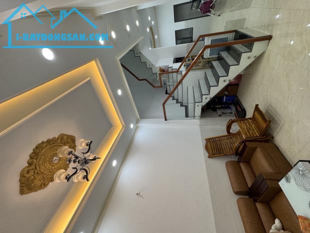 Nhà bán Hậu Giang. phường 11 .quận 6 . Chợ Lớn . DT 3,5x16 x4 tầng nhà mới vào ở ngay - 4