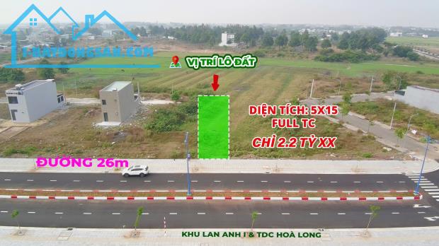Cần bán nhanh lô đất mặt tiền đường 26m xã Hòa Long, TP Bà Rịa - 2