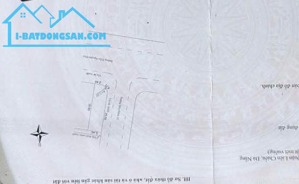 Đất 2 MT Trần Nguyên Đán và Hoà Minh 22. Đường 10m5 và 5m5.