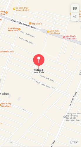 Chính chủ cần bán Nhanh Lô Đất Tại Phố Đại Phong - Phường Nam Bình -  Tp Ninh Bình - Ninh - 2