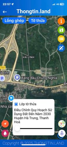 BÁN ĐẤT NGAY THỊ TRẤN HÀ LĨNH, 200M2 THỔ CƯ 100% SỔ ĐỎ RIÊNG, CHỈ  8,5TR/M2. LH:0389523647 - 1
