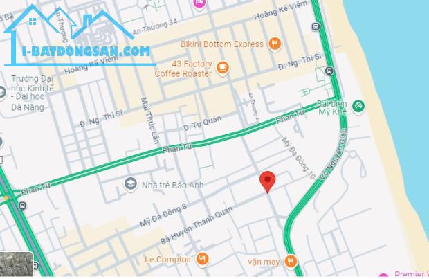 ♥ Đất đường 6m sát Bãi Tắm Mỹ Khê, 420m2, ngang 13.5m, ~83tr/m2 - 1