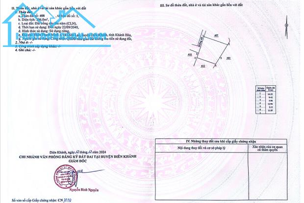 Bán đất Diên Lạc, Diên Khánh, Khánh Hòa