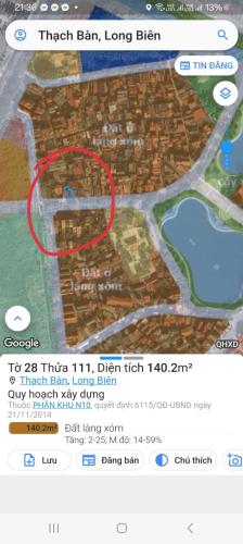 BÁN ĐẤT TẶNG NHÀ CẤP 4 LONG BIÊN - Ô TÔ TRÁNH - VÀI BƯỚC RA HỒ THẠCH BÀN - GẦN AEON MALL - 3