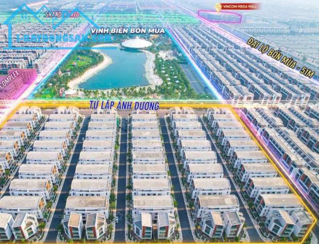 Shock liền kề xẻ khe vịnh tây gần chung cư 102m2 giá 10,8tỷ Vinhomes Ocean Park 3 - 1