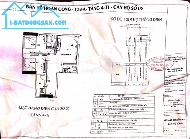 Chính chủ bán căn góc CT6A – 67.7 m2, 2PN, 2WC Tổ hợp chung cư và Thương mại Bemes, Kiến - 2