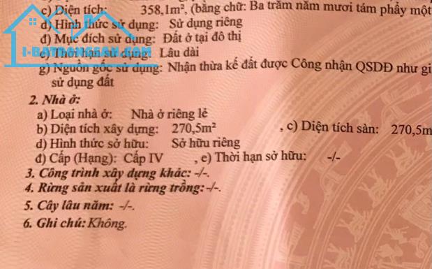 CHÍNH CHỦ CẦN BÁN CẦN BÁN NHANH ĐẤT & NHÀ MẶT TIỀN ĐƯỜNG HẢI PHÒNG, ĐÀ NẴNG. - 2