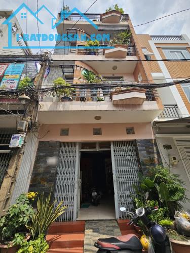 TÂN BÌNH GIÁP Q10 THÔNG RA KHU LỮ GIA - KHU PHÂN LÔ KO LỘ GIỚI 51M2 (4,9*10,5), 4 TẦNG ST