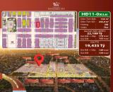 [HÀNG HIẾM], Vinhomes Đan Phượng, HĐ01-0x, 130m2, 10x13m2, 4 tầng, Giá Chỉ 134m2 Huyện Đan