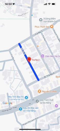 Bán đất mặt tiền đường Trà Na 2, gần Hoàng Văn Thái, Liên Chiểu, giá chỉ 2 tỷ 190 tl - 1
