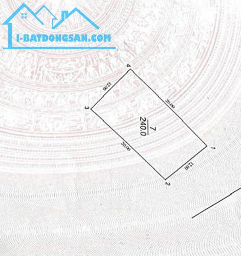 Đất đẹp rộng 240m mặt tiền: 12m ở Thượng Thanh Long Biên mặt đường vỉa hè oto tránh 33 tỷ