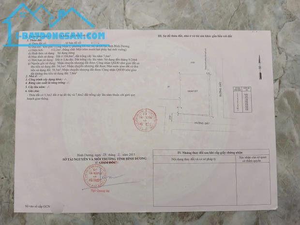 lô đất 2 mặt tiền trung tâm dĩ an full thổ cư ngang khủng 10 giá nhỉnh 3 tỏi - 3