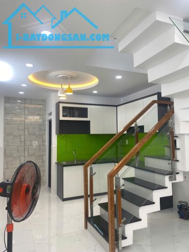 Nhà mới sát vách Tân Phú 35m2 2 tầng hẻm thông Bình Long pháp lý chuẩn chỉ nhỉnh 3 tỷ Tl - 3