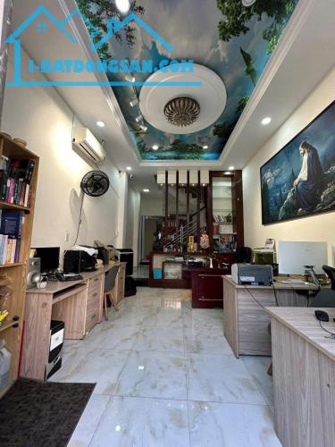 *Quận 5-Hẻm Ôtô Ngủ Nhà 6m ,4 Lầu Mới Đẹp  KD Văn Phòng-An Dương Ngay An Đông,HĐT.30Tr/Th - 1
