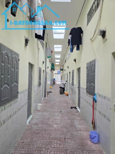 Bán Dãy nhà trọ mặt tiền nhựa 6m hẻm thông . đang cho thuê 24tr tháng - Quận 8 !