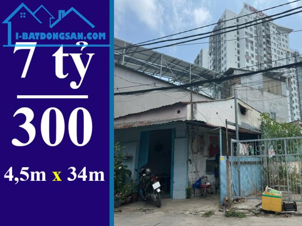 BÁN NHÀ CẤP 4 ĐƯỜNG ĐÀO SƯ TÍCH, HUYỆN NHÀ BÈ - GIÁ 7,3 TỶ