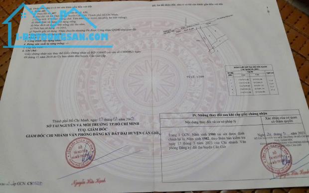 Bán đất mặt tiền Lý Nhơn, An Thới Đông, Cần Giờ: 11,8 x 75, giá 3,6 tỷ. - 2