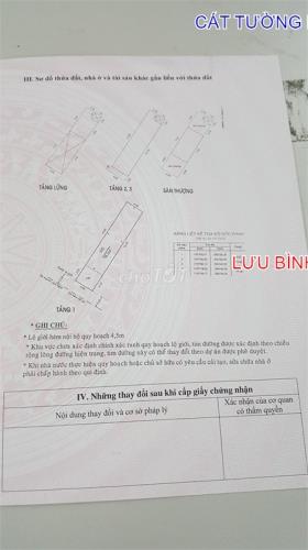 Bán nhà 4x17m, Hẻm 7m Huỳnh Văn Nghệ, Phường 15, Tân Bình. Giá 7.6 tỷ TL